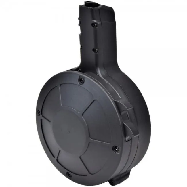 Ares Manual Drum Magazin 1500rds black for M45 Series